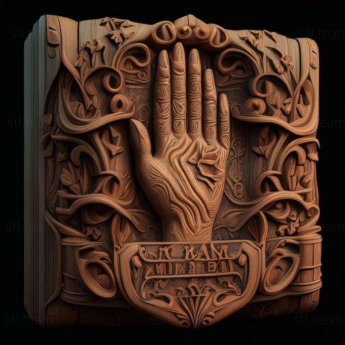 3D модель The Legend of Kyrandia Book Two The Hand of Fate gameRE cb (STL)